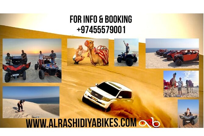 Desert Safari Dune Bashing Camel Ride Sand Surfing Atv or Buggy - Key points to know before booking