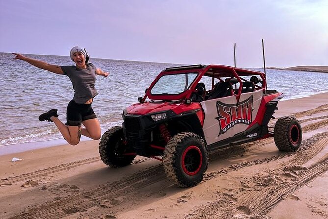 Desert Safari Dune Bashing Camel Ride Sand Surfing Atv or Buggy - A 30-minute quad bike or dune buggy ride