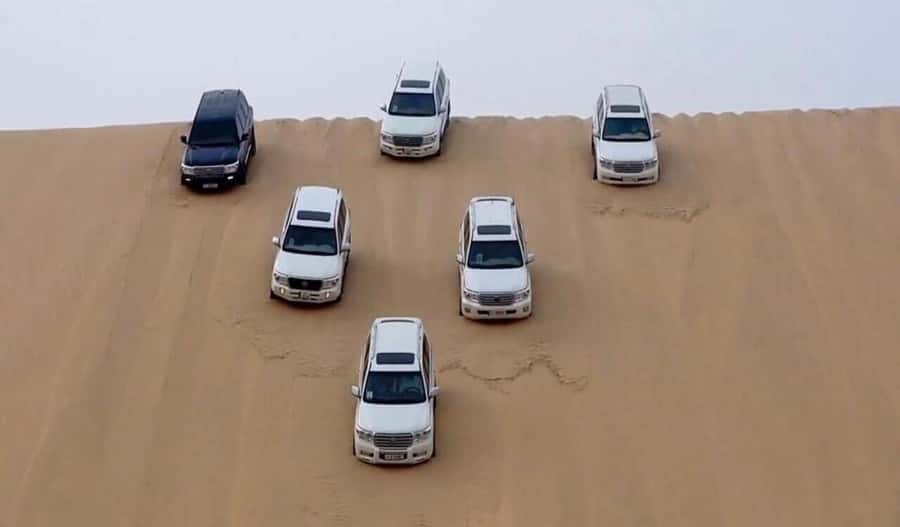 Desert Safari, Dunes Ride, Sand Boarding & Inland Sea Tour - The 4x4 ride puts the action first