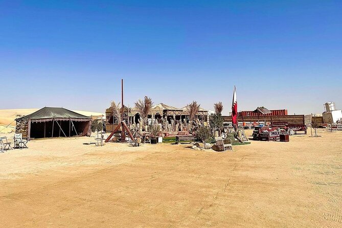 Desert safari Inland Sea Private Tour - The camel stop and its extra cost