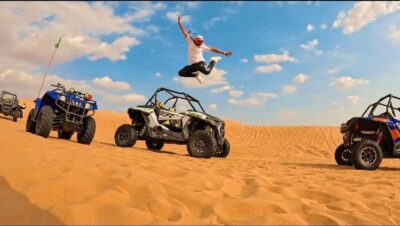 Desert Safari, QuadBike,Dune buggy, Sandboarding & CamelRide
