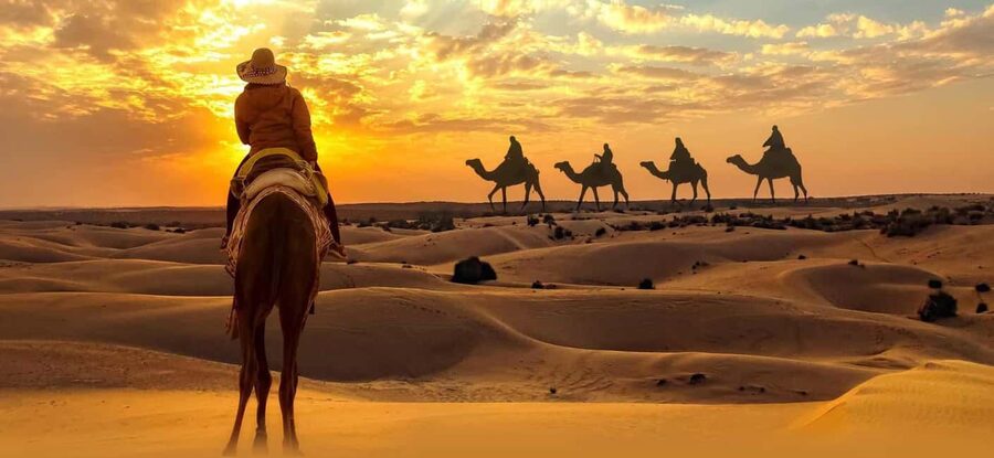Desert Safari, QuadBike,Dune buggy, Sandboarding & CamelRide - Practical preparation for heat and sand