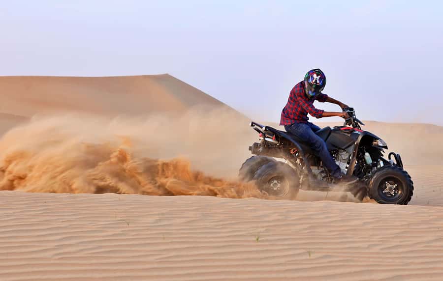 Desert Safari Self-Drive Quad Bike OR Dune Buggy Experience - What the $56 price really covers