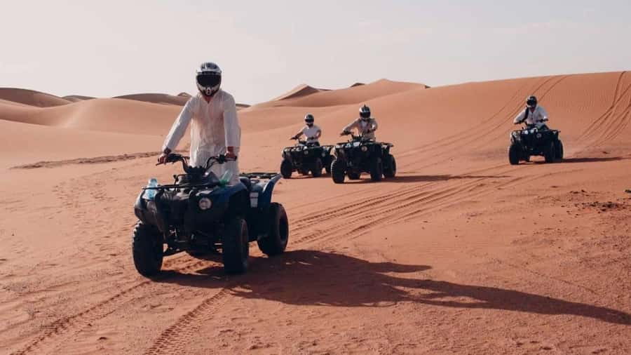Desert Safari Self-Drive Quad Bike OR Dune Buggy Experience - Quad biking or dune buggy: the active centerpiece