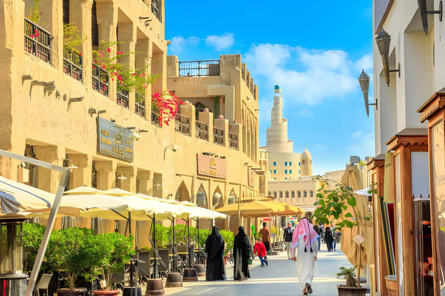 Doha: 2 Hour City Tour - Souq Waqif | Msheireb | West Bay - Starting at Souq Waqif, Doha’s old market