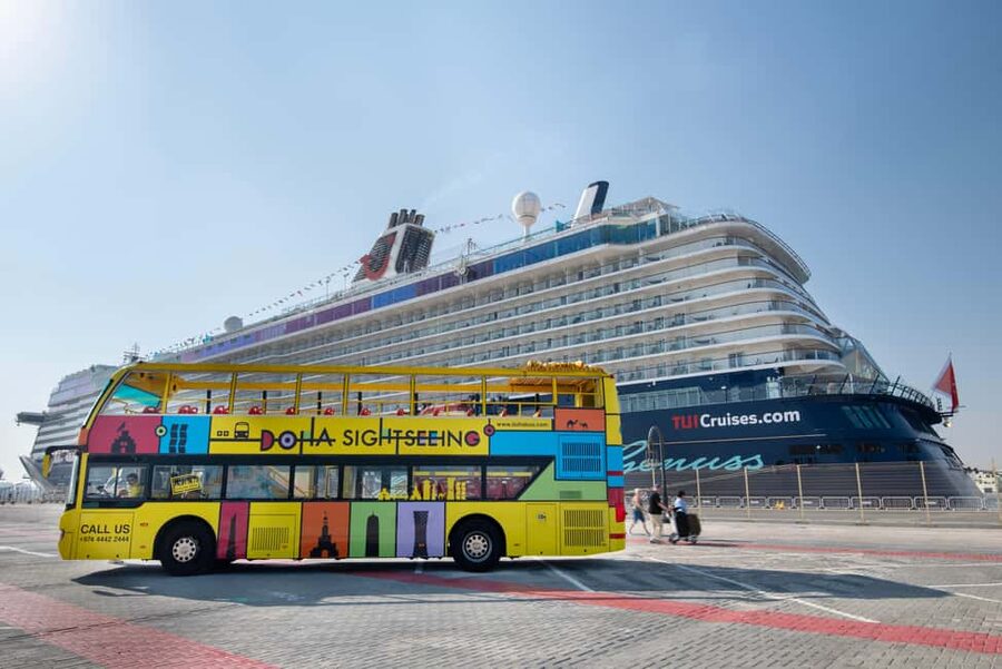 Doha: 24-Hour Hop-On Hop-Off Bus Ticket with Audio Guide - Why this bus works well for a first day in Doha