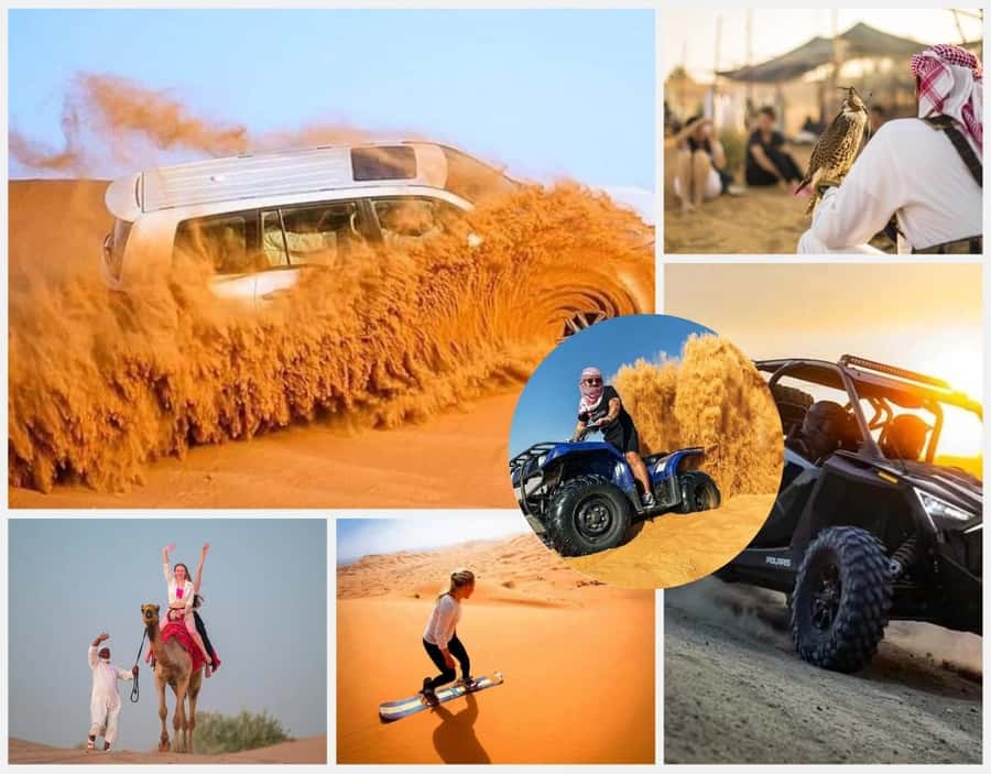 Doha Adventure Quad Bike Safari, Camel Ride & Refreshments - Quad bikes put you in the driver’s seat