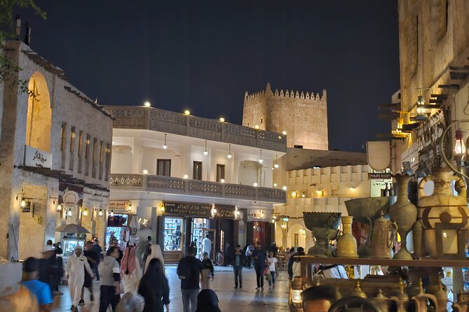 Doha All Inclusive Night City Tour with Traditional Dhow Boat - A 20-minute dhow ride under the city lights