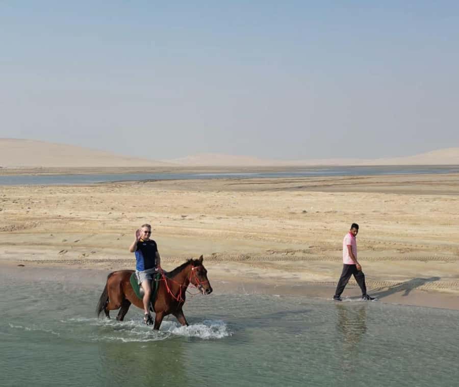 Doha: Arabian Horse Riding Experience –Sea or Desert Options - Choose dunes or shoreline before you pay