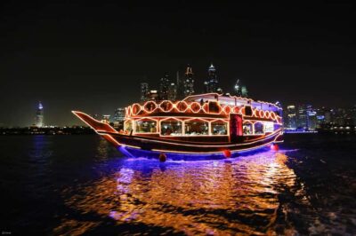 Arabic Dhow Cruise with Dinner, Tea & Coffee