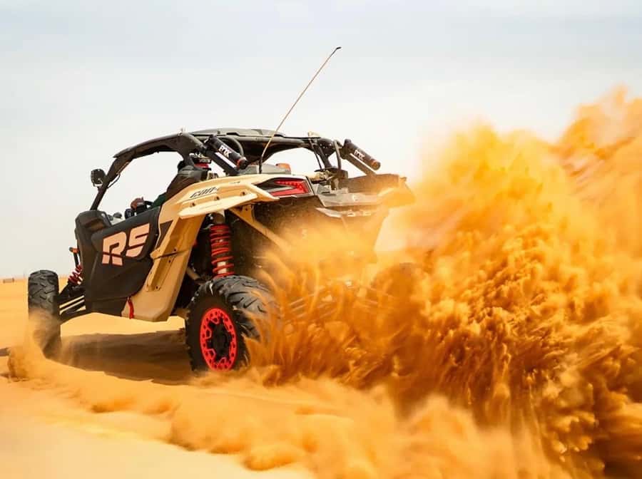 Doha: ATV Quad Bike and Buggy Desert Safari with Camel Ride - Dune bashing in a Toyota 4WD