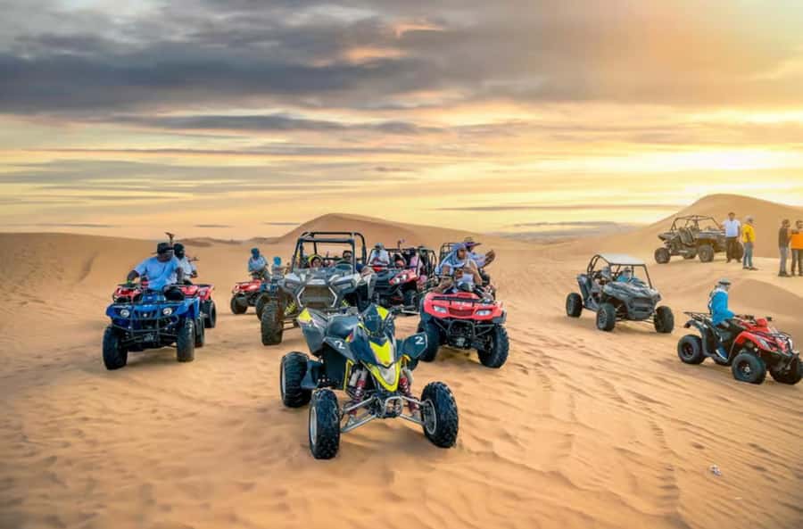 Doha: ATV Quad, Buggy Dune Bashing,Camel Ride & Sandboarding - From Doha to the red dunes