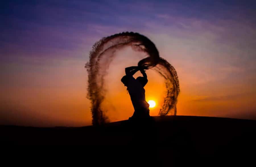 Doha: ATV Quad, Buggy Dune Bashing,Camel Ride & Sandboarding - A short camel ride and a useful pause