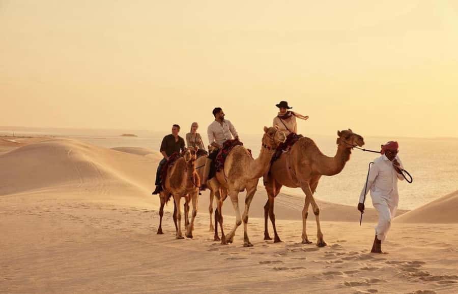Doha: ATV Quad, Buggy Dune Bashing,Camel Ride & Sandboarding - Who will enjoy this desert safari?