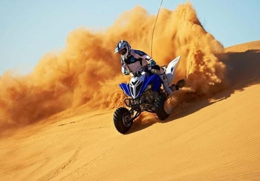 Doha:ATV,Quad or Buggy Dune Bashing,CamelRide & Sandboarding - Dune bashing with a driver who knows the sand