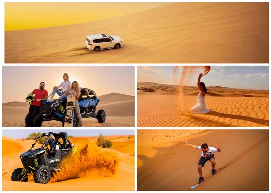 Doha: ATV/Quad, Safari 4x4, Camels, Sandboarding& Inland Sea - What dune bashing feels like in a Land Cruiser