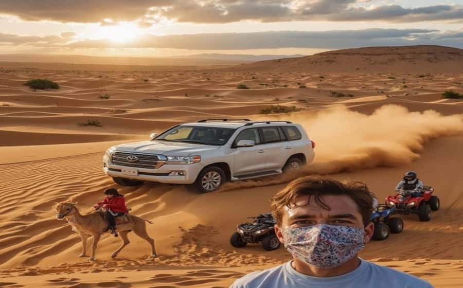 Doha: Budget Friendly Desert Safari,CamelRide & Sandboarding - What a $13 desert safari really gives you