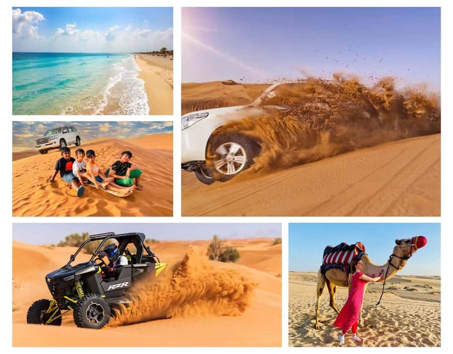 Doha: Budget Friendly Desert Safari,CamelRide & Sandboarding - Camel riding adds a slower look at desert life