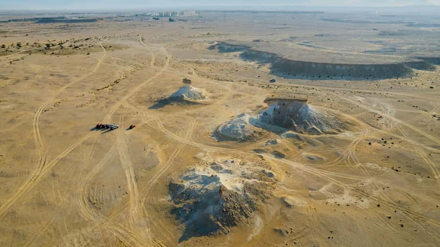 Doha Camel Race Track & Richard Serra Desert Sculpture Tour - How the timing works in real life