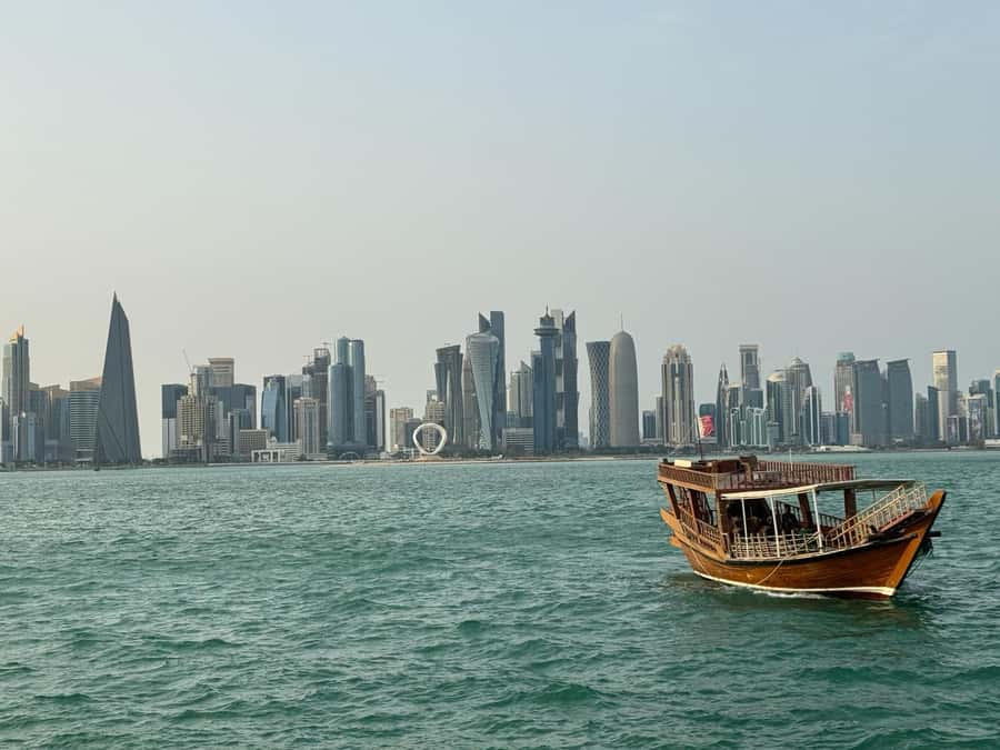 Doha City Attraction & Dhow Boat Ride (Doha Panoramic Tour) - Doha Corniche gives you the city at a glance