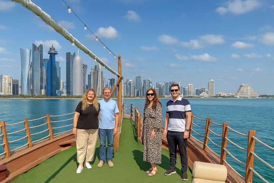 Doha City Tour & Dhow Boat Ride with Pickup-Dropoff - Museum of Islamic Art and the first view of Doha