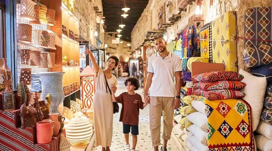 Doha : City Tour To All Major Attractions Including Transfer - Reading Doha at Souq Waqif
