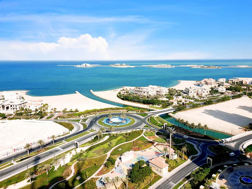 Doha: City Tour to Souq Waqif, Katara, Pearl Qatar, Museum. - The Corniche and Museum of Islamic Art views