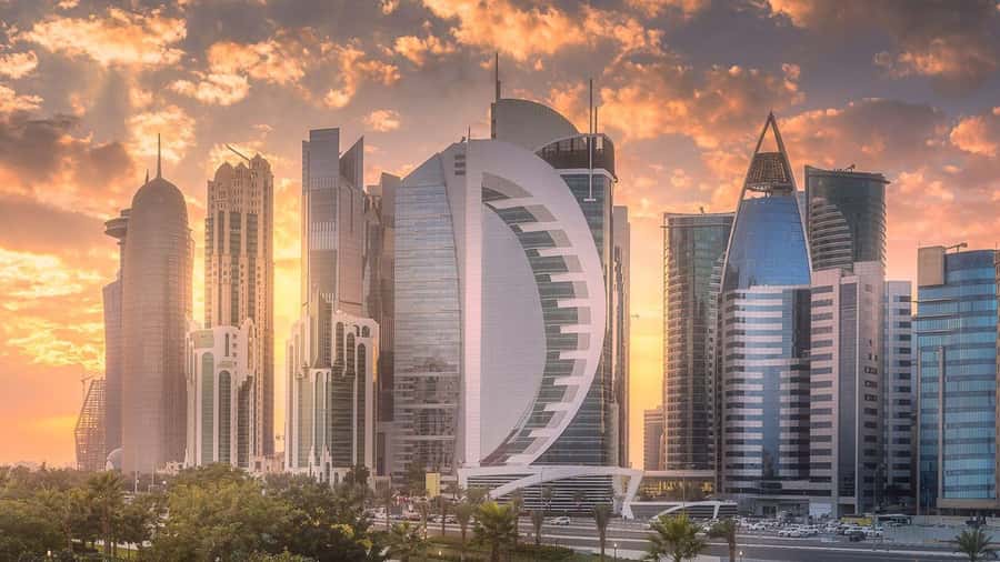 Doha: City Tour with Transport from Airport or Hotel - The Pearl-Qatar, modern Doha by the water
