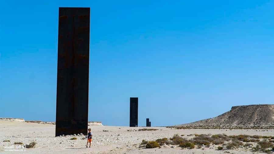 Doha: Combo Heritage & Art Tour of North and West Qatar - Zekreet and Richard Serra’s steel forms