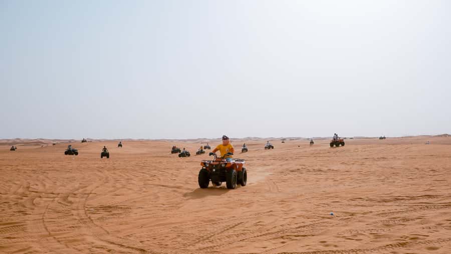 Doha: Combo Private Tour of Desert Safari with ATV Ride - The guides can shape the whole day