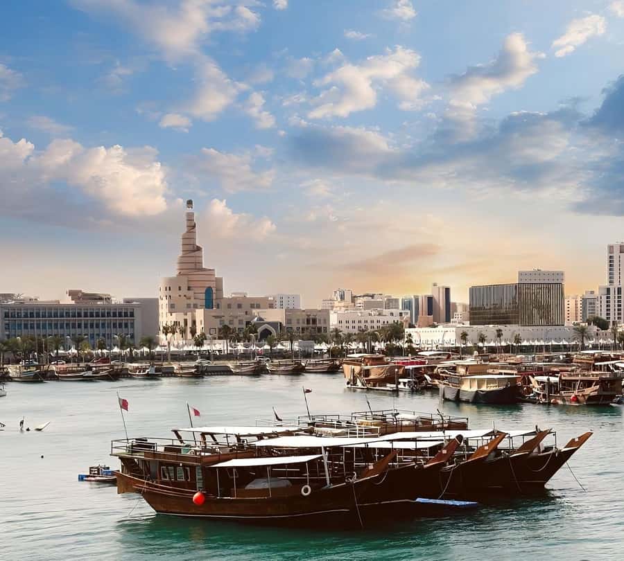 Doha: Cultural Dhow Harbor Cruise with Optional Tea & Dinner - A Traditional Dhow on Doha’s Harbor