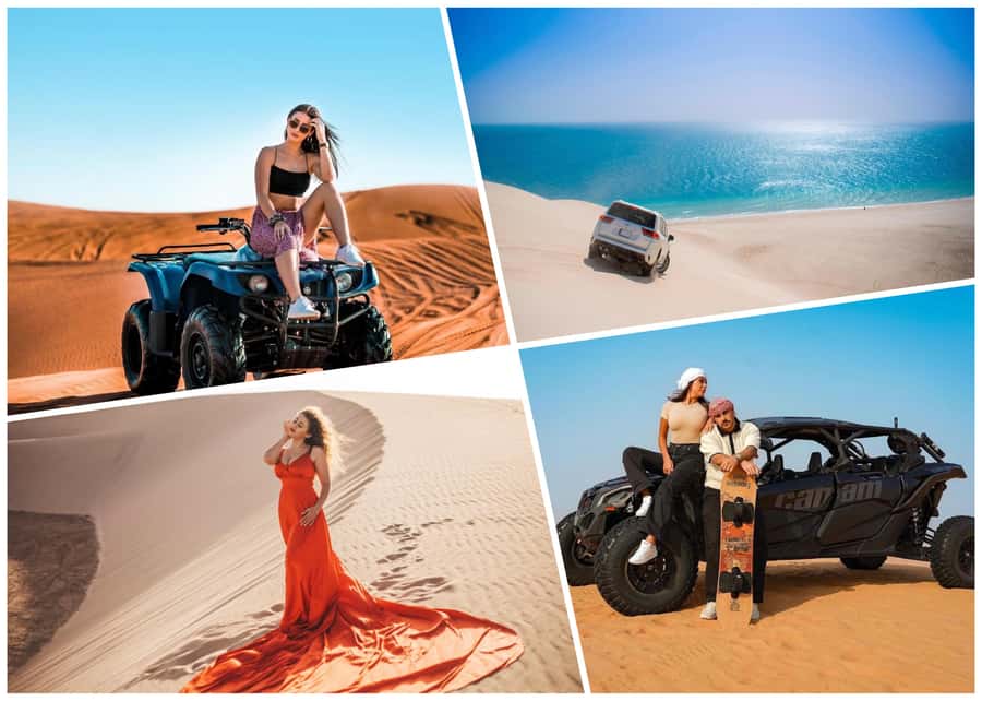 Doha: Desert 4x4, ATV/Quad, Camels, Sandboarding, Inland sea - Four things to know before you book