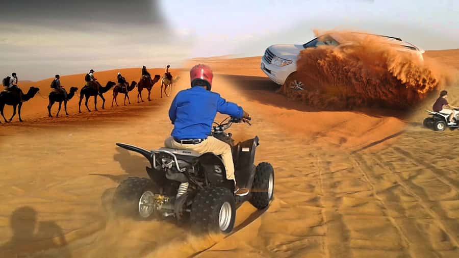 Doha: Desert 4x4, ATV/Quad, Camels, Sandboarding, Inland sea - Who should book this desert safari?