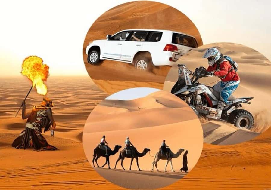 Doha: Desert All Activities ATV Quad Bike, Dune Bashing - Heat, clothing, and safety details
