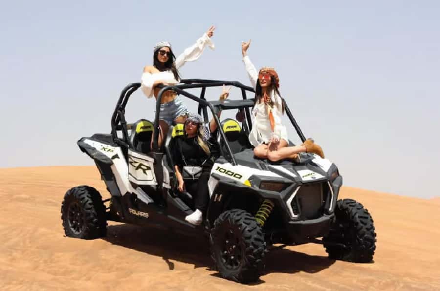 Doha: Desert Buggy Ride, Camel Ride, Dune Bashing, Sandboard - Four ways to experience Qatar’s desert in one morning