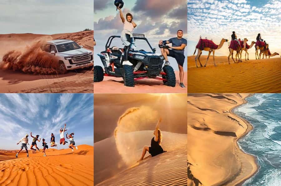 Doha: Desert Buggy Ride, Camel Ride, Dune Bashing, Sandboard - What $135 gets you