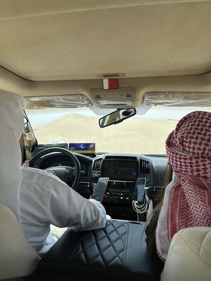 Doha: Desert Safari, Adventure, Sandboarding and Camel Ride - The drivers make a real difference