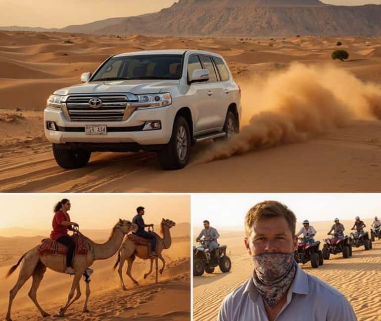 Doha: Desert Safari, Camel Ride, Dune Bashing & Inland Sea - Key points to know before booking