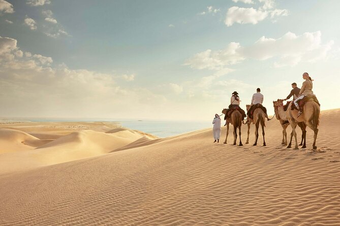 Doha Desert Safari Camel Ride, Sandboarding and Inland Sea - Guides, driving, and the private-tour advantage