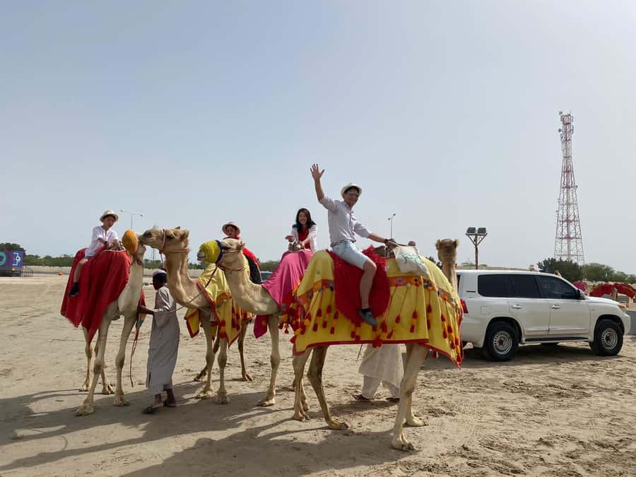 DOHA: Desert safari +Dune Bashing, Camel ride & Quad bikes - A 30-minute ATV ride with room to choose your pace