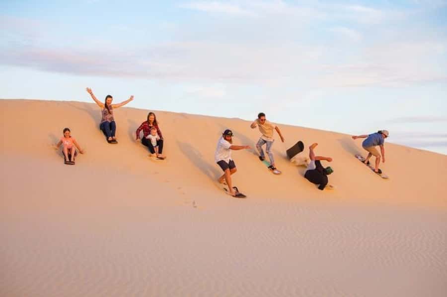 Doha: Desert Safari Dune Bashing, Sandboarding, & Camel Ride - Key points at a glance