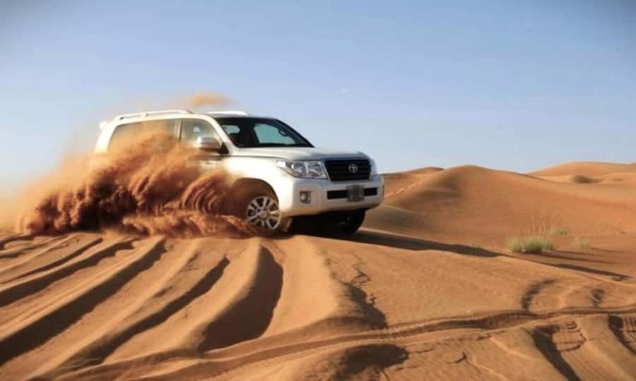 Doha: Desert Safari Dune Bashing, Sandboarding, & Camel Ride - Why the Inland Sea makes this more than a joy ride