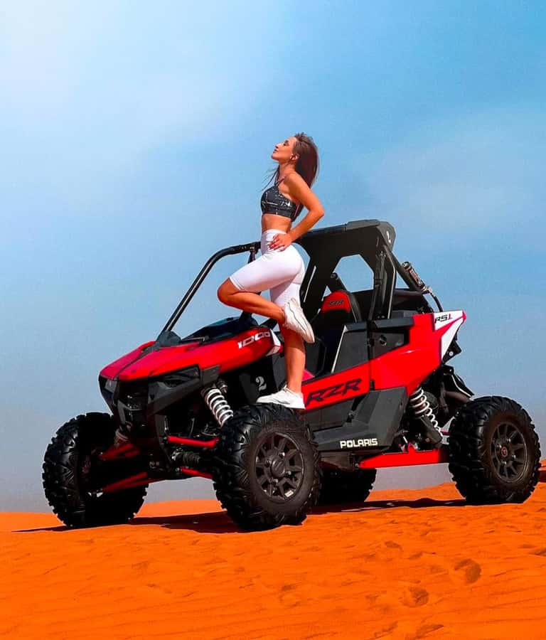 Doha: Desert Safari, Quad Bike, Camel Ride & Inland Sea Tour - Sandboarding on the golden dunes