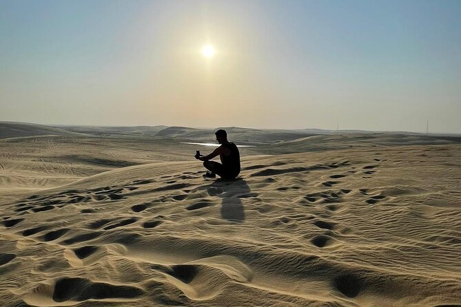 Doha: Desert Safari, Sand Boarding, Camel Ride & Inland Sea Tour - Sandboarding without a long lesson