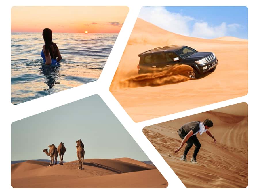 Doha Desert Safari: Sandboarding, Camel Ride & Swimming Fun - What a Four-Hour Desert Safari From Doha Feels Like