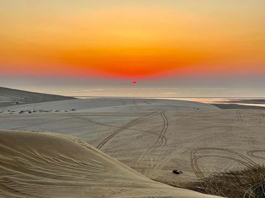 Doha: Desert Safari Sunrise Tour/Sunset Tour - A second round of dune bashing