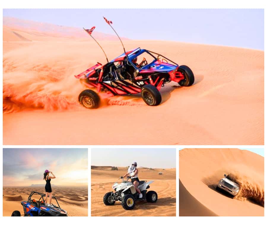 Doha: Desert Safari with Camel Ride and Quad Bike and Buggy - From Doha to the open desert
