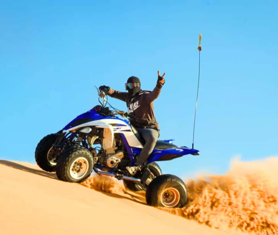 Doha: Desert Safari with Camel Ride and Quad Bike and Buggy - Sand boarding with room to play
