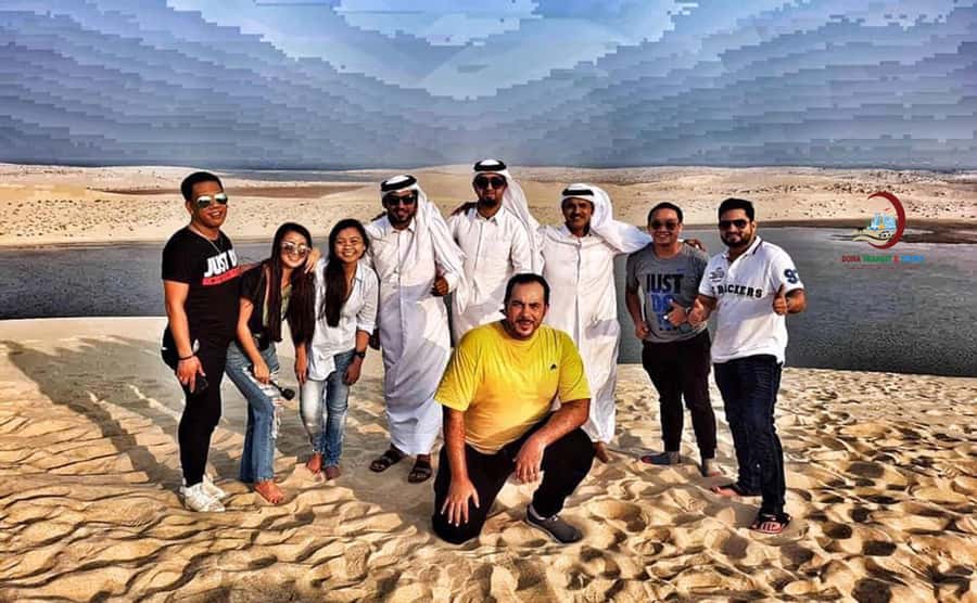 Doha: Desert Safari with Dune Bashing and Inland Sea - What 45 minutes of dune bashing feels like