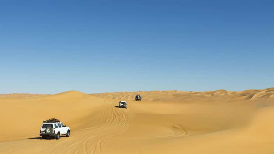 Doha: Desert Safari with Dune Bashing and Inland Sea - Sunset at the Inland Sea